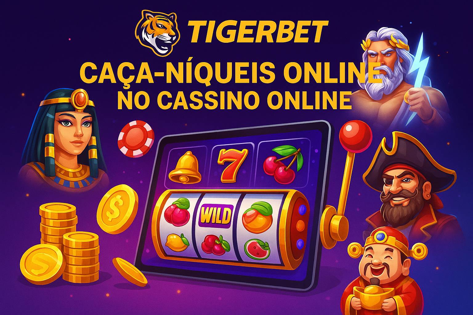 Explore o mundo das slot machines no TIGERBET Casino